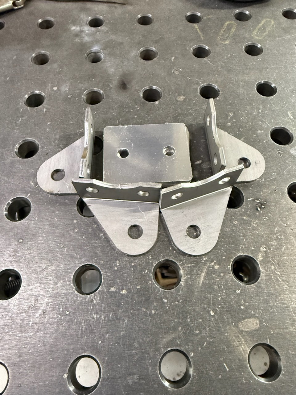 Replacement door hinge brackets